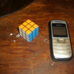 Llavero cubo mágico genérico